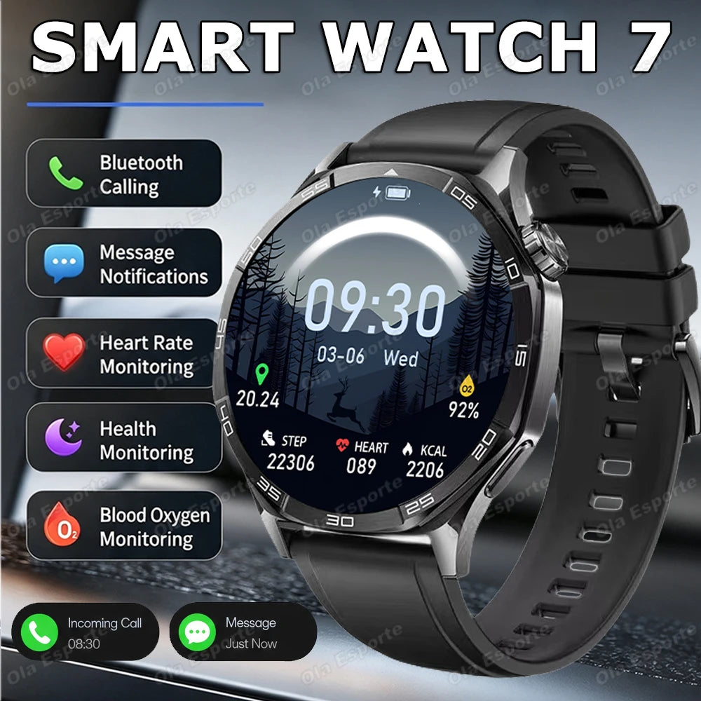 1.83-Inch Calling Smartwatch with Sleep Features