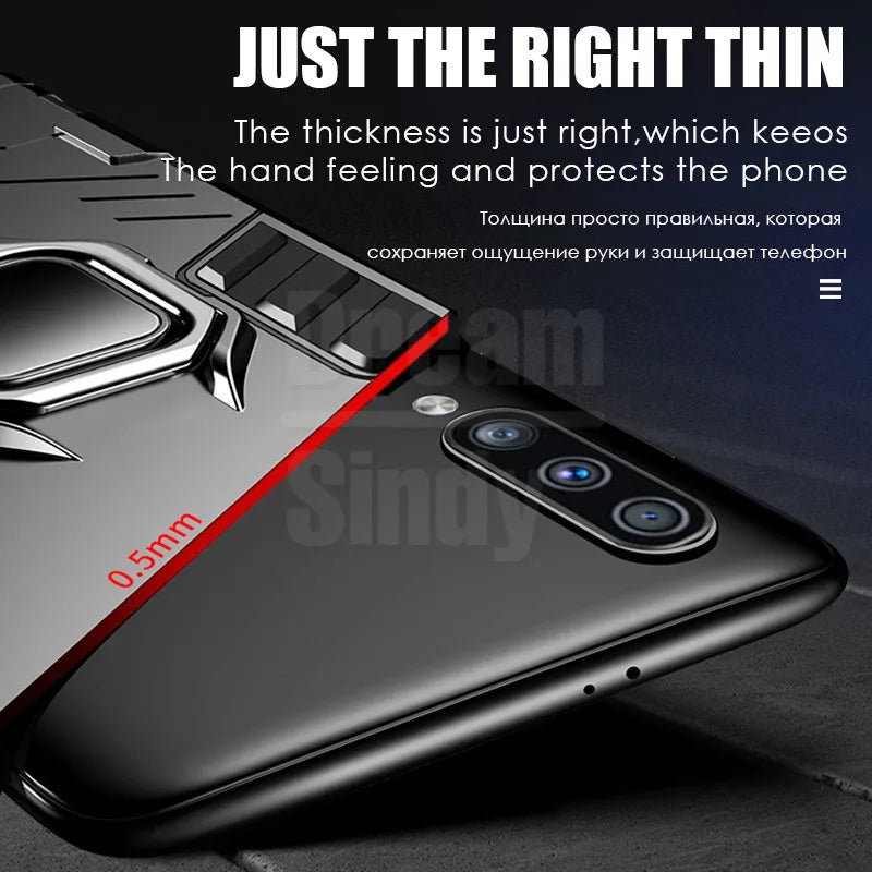 Ring Stand Phone Case for Samsung Galaxy A70, M30, A40S, M40, A50S, A40, A10, A30, A60, A50, M10, A20