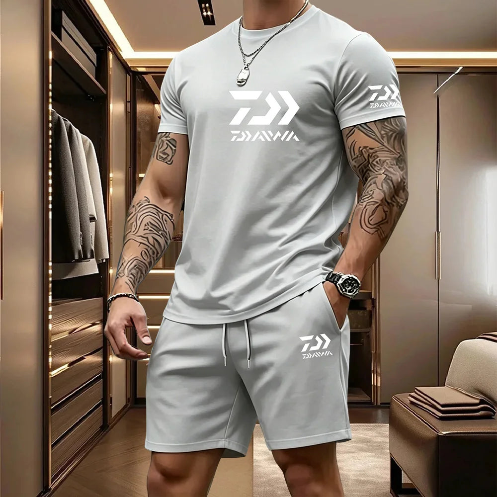 Men's Top & Shorts Set