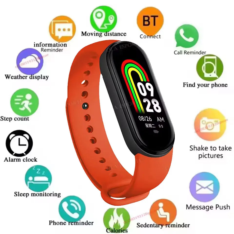 1.2-Inch Everyday Smartwatch with Music Control