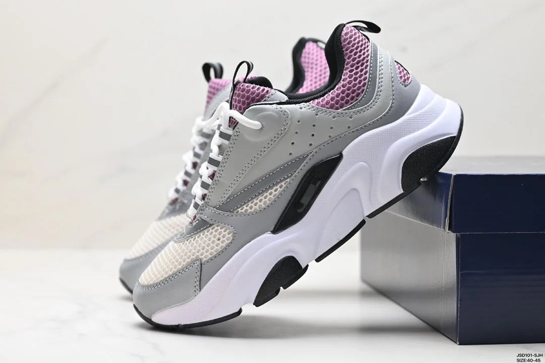 Unisex Thick-Sole Mesh Sneakers — product view