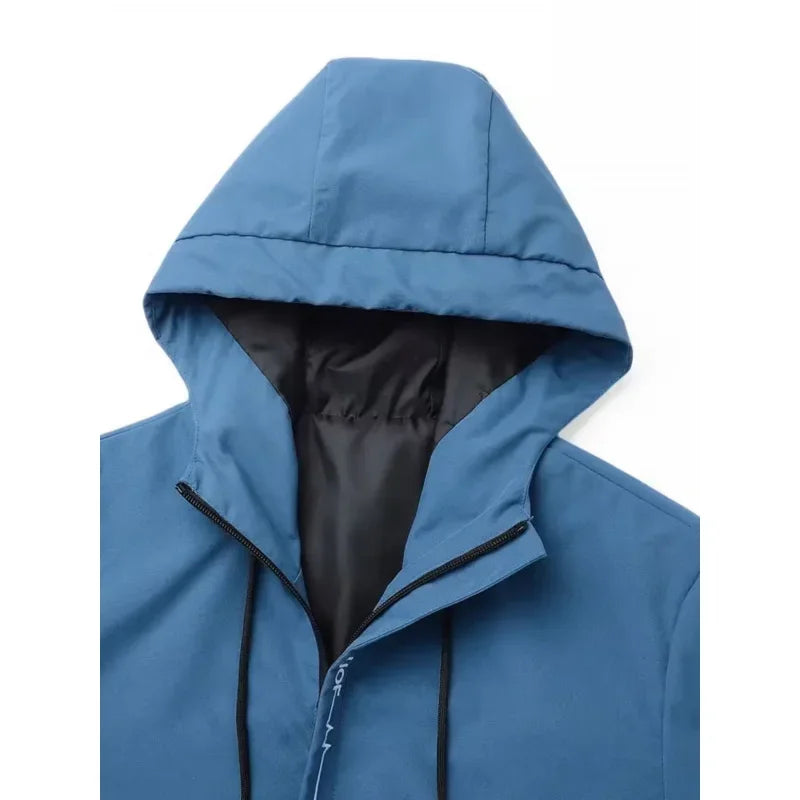 Men's Casual Zip-Up Jacket