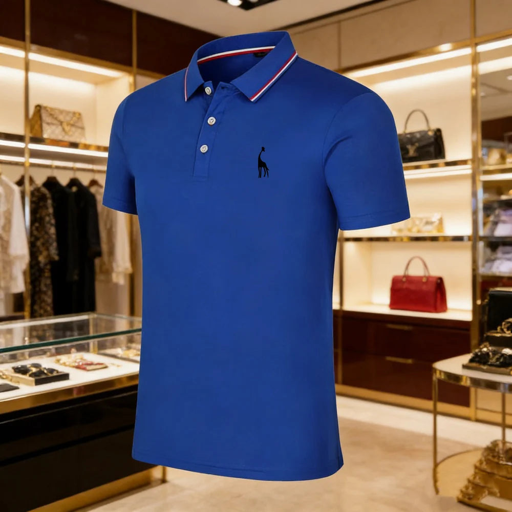 Men's Long-Sleeve Polo Shirt