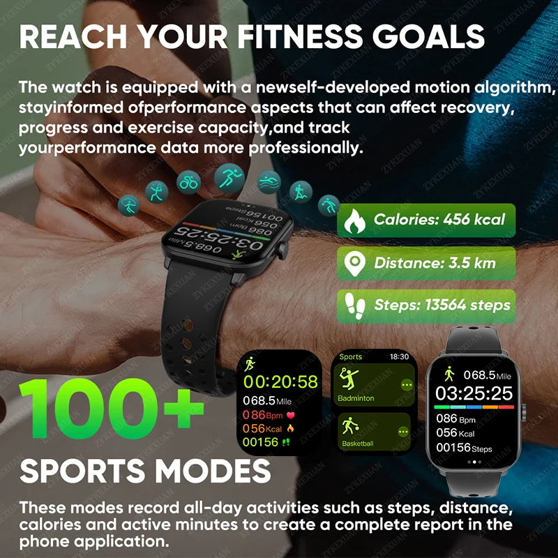 2.01-Inch Calling Smartwatch