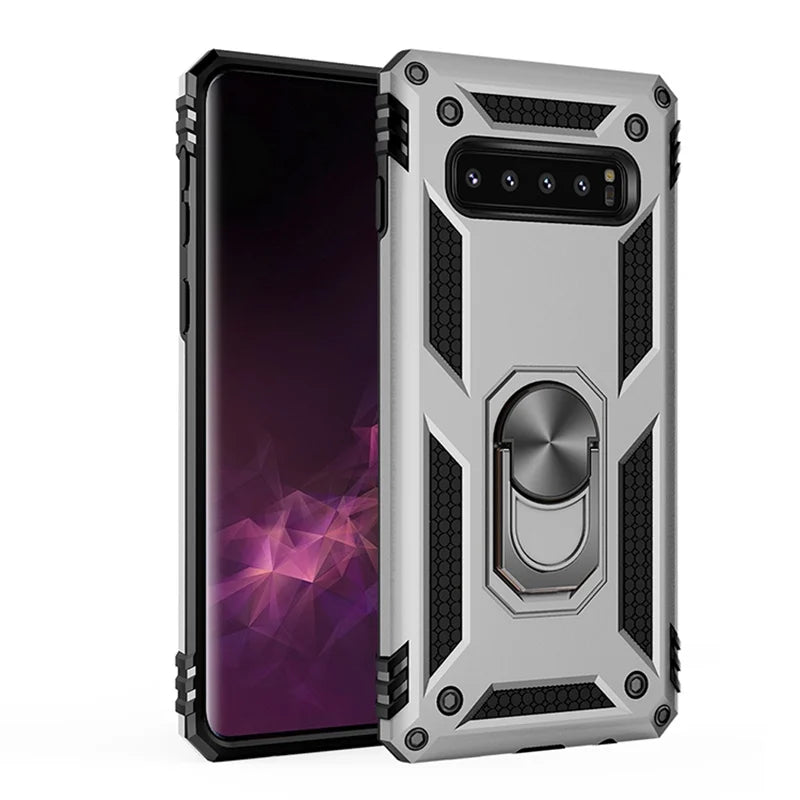 Ring Stand Phone Case for Samsung Galaxy S10, Note 9, S10 Plus, S10E, S9, S8 Plus, Note 8, S9 Plus, A50, S8, A70, A20, S10 5G, A40, A30