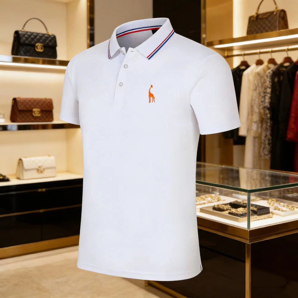 Men's Long-Sleeve Polo Shirt