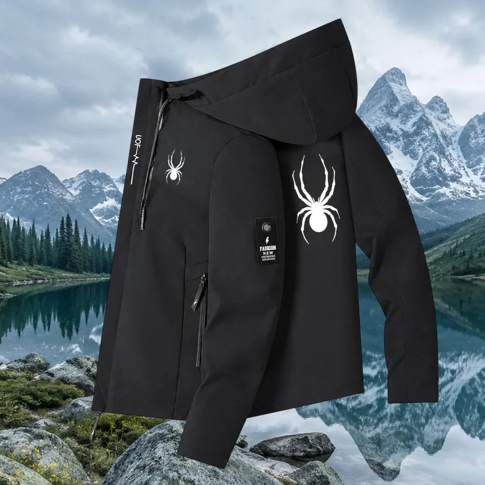 Men's Hooded Zip-Up Jacket