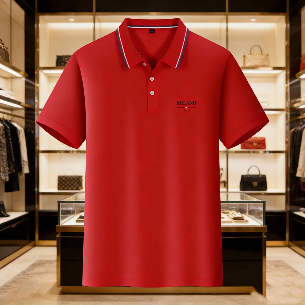 Men's Short-Sleeve Polo Shirt