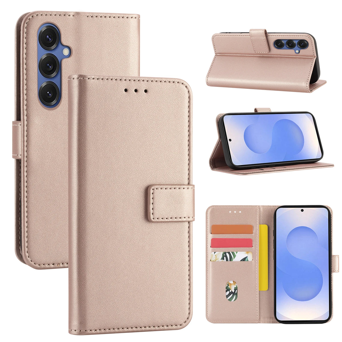 Textured Flip Wallet Phone Case for Samsung Galaxy S21 5G, S21+ 5G, S20+, S20, S20 FE, S20 Ultra 5G, S10+, S10, S23 Ultra, S23, S22 Ultra 5G, S23+, S22+ 5G, S22 5G, S21 FE 5G, S21 Ultra 5G, S25+, S25 Edge, S25, S25 FE, S24 FE, S25 Ultra & More Models