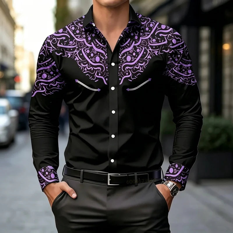 Men's Graphic Print Casual T-Shirt