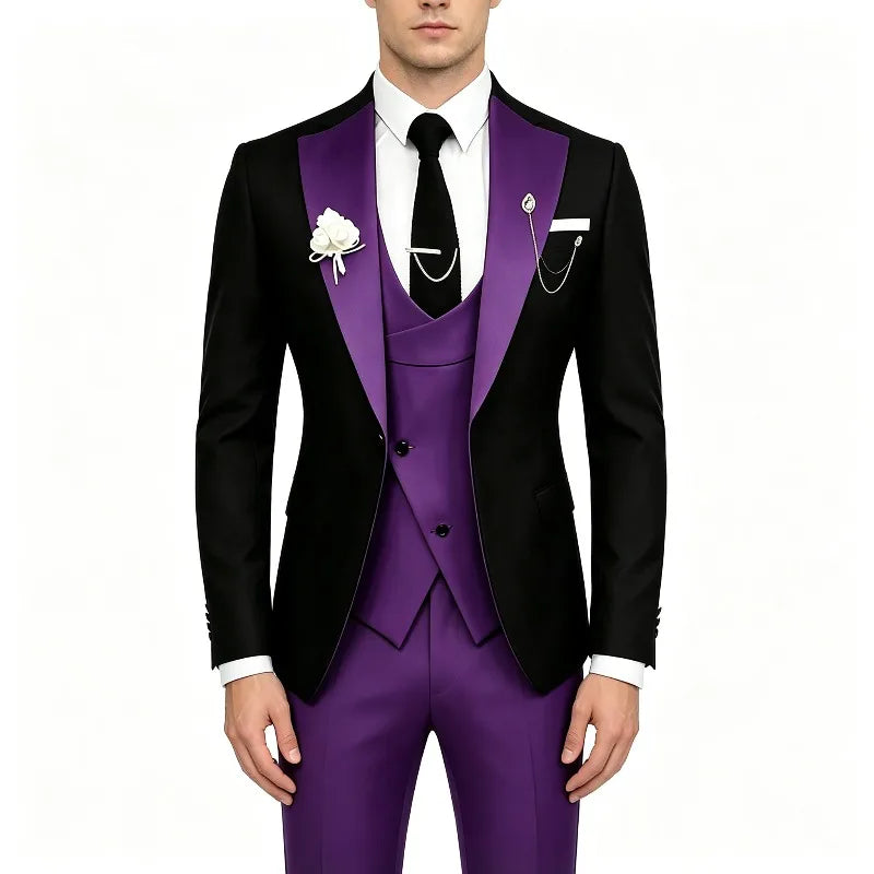 Men's Three-Piece Business & Occasion Suit