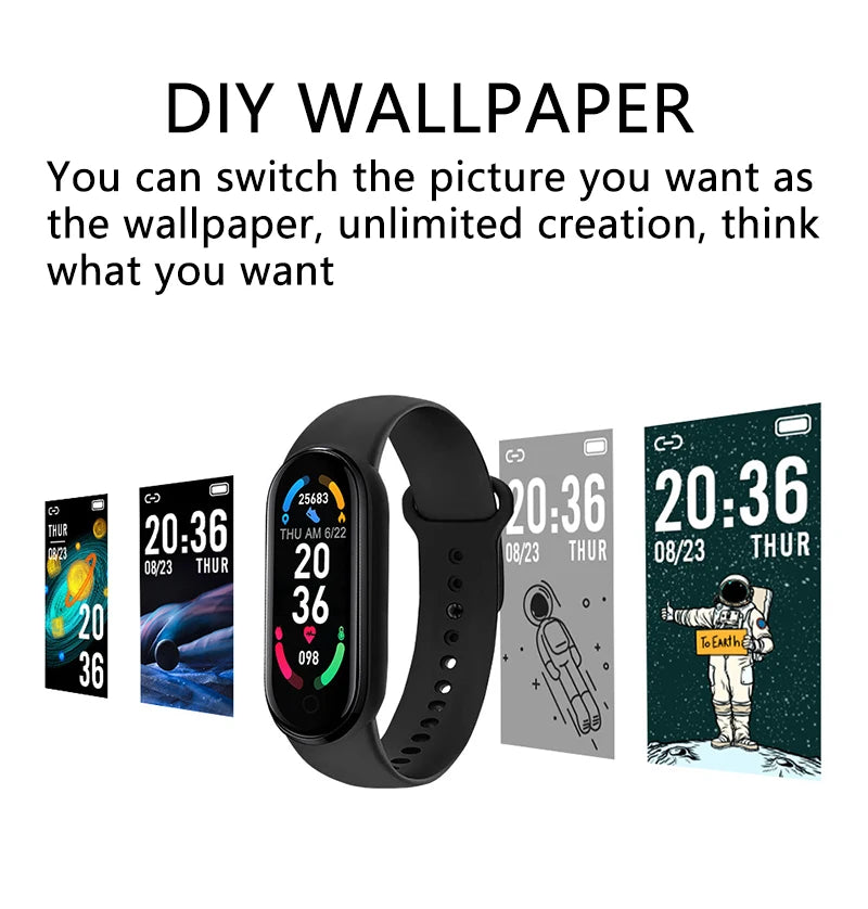 0.96-Inch Everyday Smartwatch with Music Control