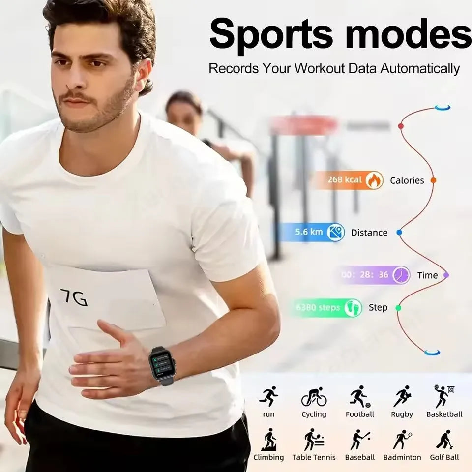 1.83-Inch Calling Smartwatch with Custom Dial