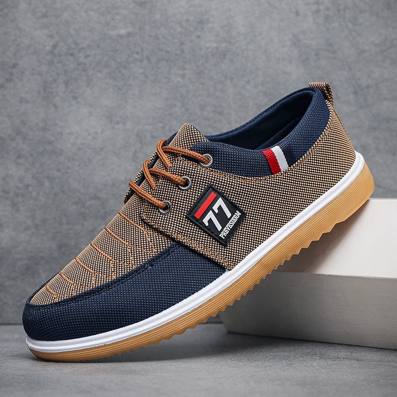 Baskets en toile pour homme