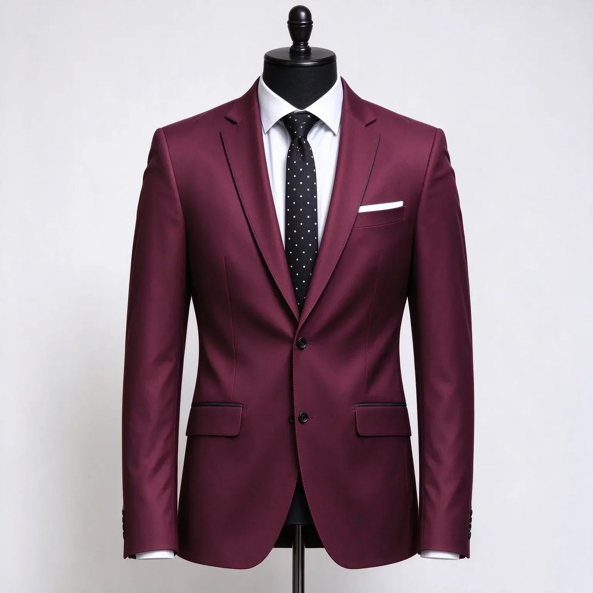 Men's Slim Fit Single-Breasted Blazer