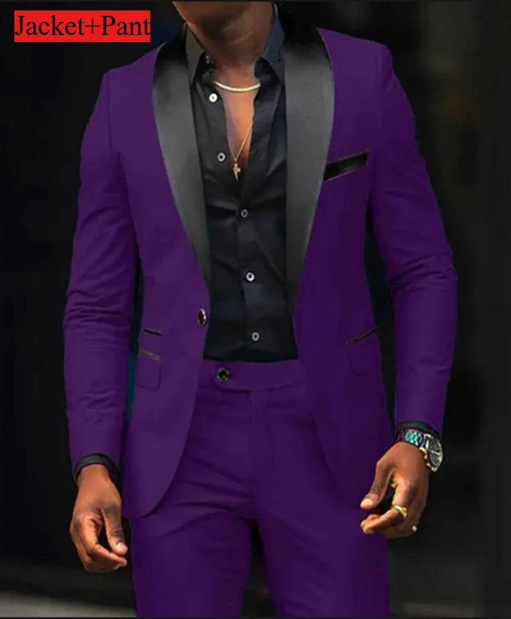 Men's Slim Fit Wedding & Occasion Suit