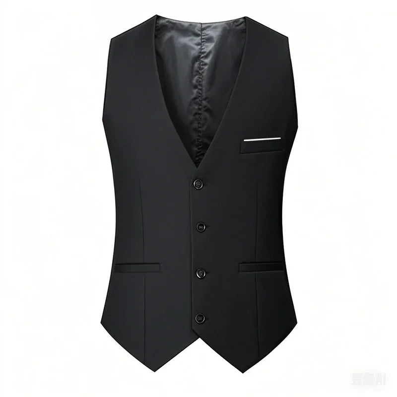 Men's Slim Fit Formal Waistcoat