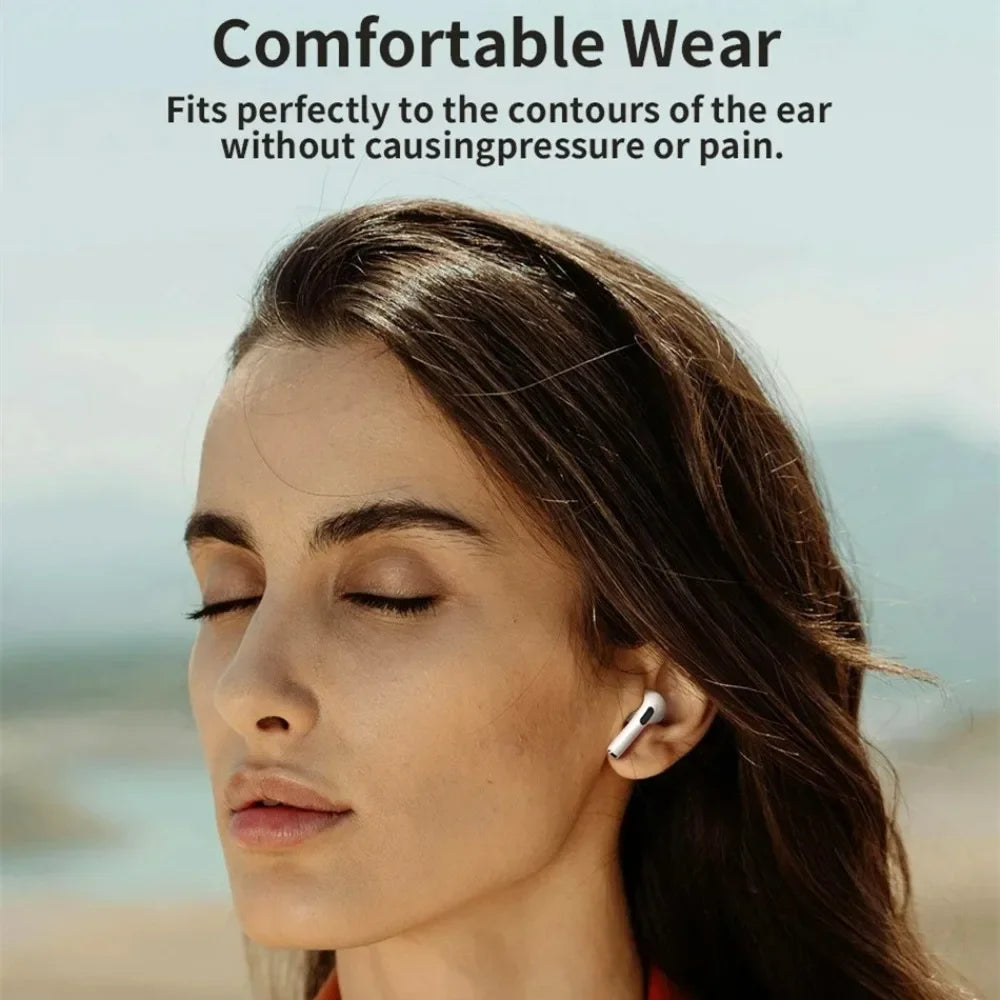 Bluetooth 5.3 Wireless Earbuds with 1000mAh Charging Case