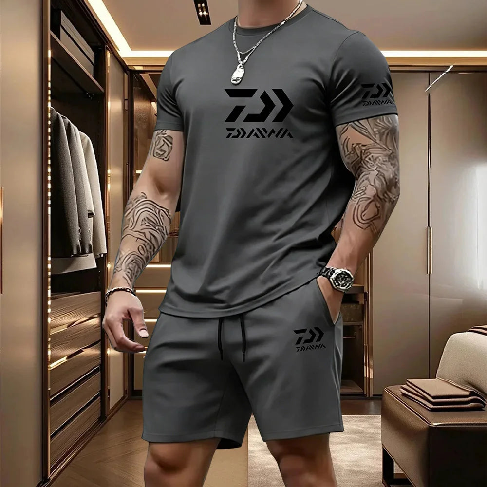 Men's Top & Shorts Set