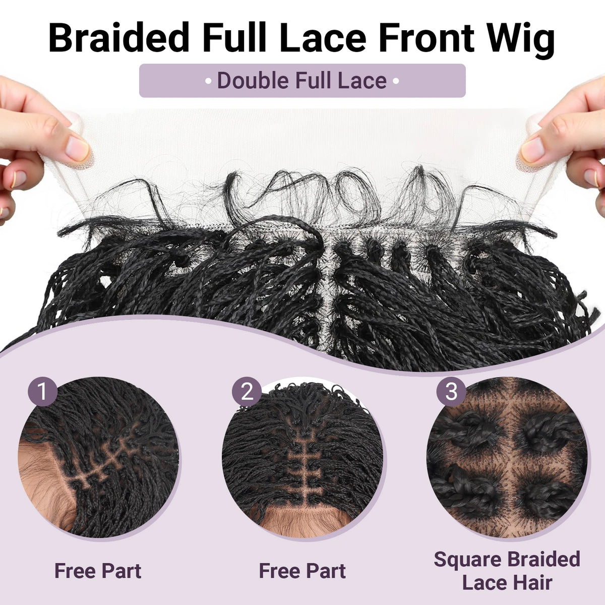 Women's Curly Synthetic Glueless Wig — product view