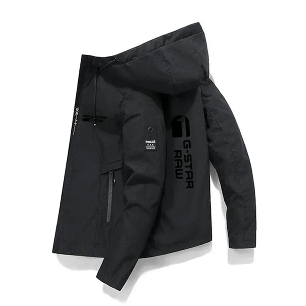 Men's Casual Zip-Up Jacket