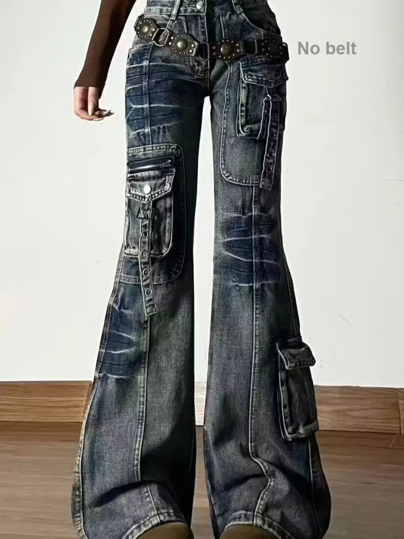 Women's High-Waist Flare Jeans — product view