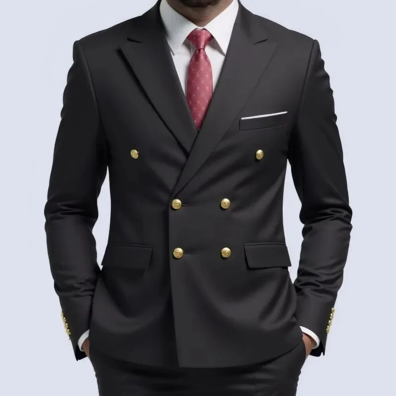 Men's Double-Breasted Blazer
