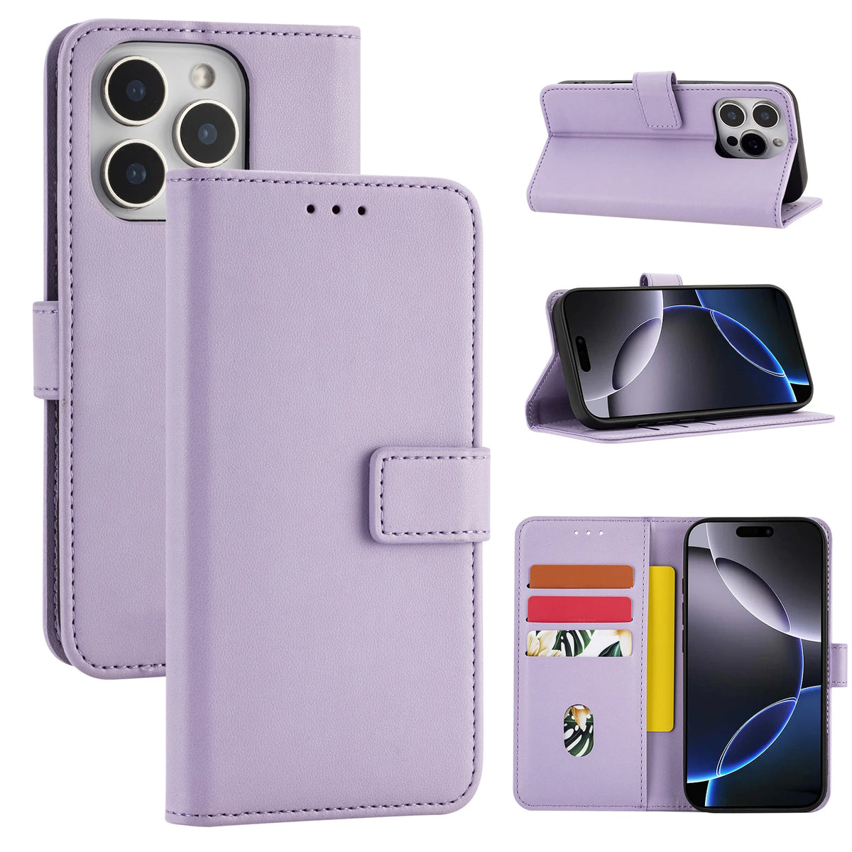 Classic Flip Wallet Phone Case for iPhone SE (2020), iPhone SE (2022), iPhone 13, iPhone 12 Pro, iPhone 15 Plus, iPhone 13 mini, iPhone 16e, iPhone 12 mini, iPhone XR, iPhone XS, iPhone 13 Pro Max, iPhone 13 Pro, iPhone 14 Plus & More Models