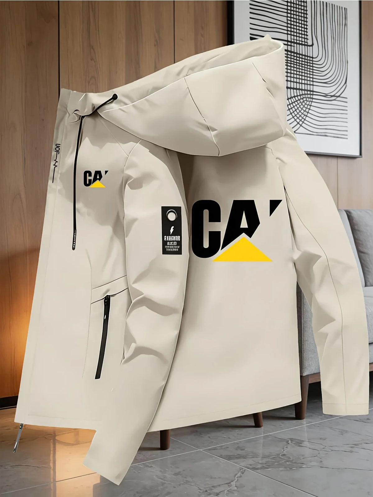 Men's Casual Zip-Up Jacket