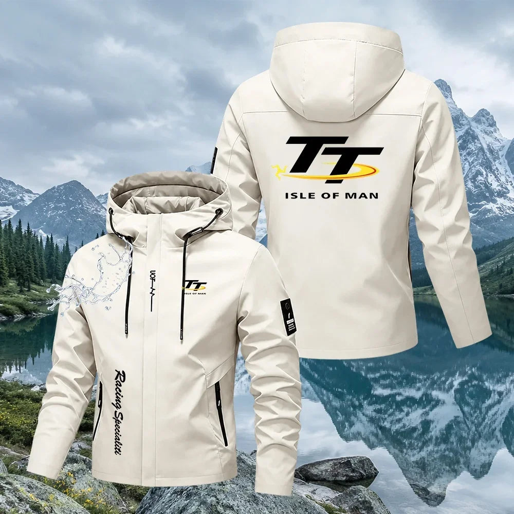 Men's Hooded Zip-Up Jacket