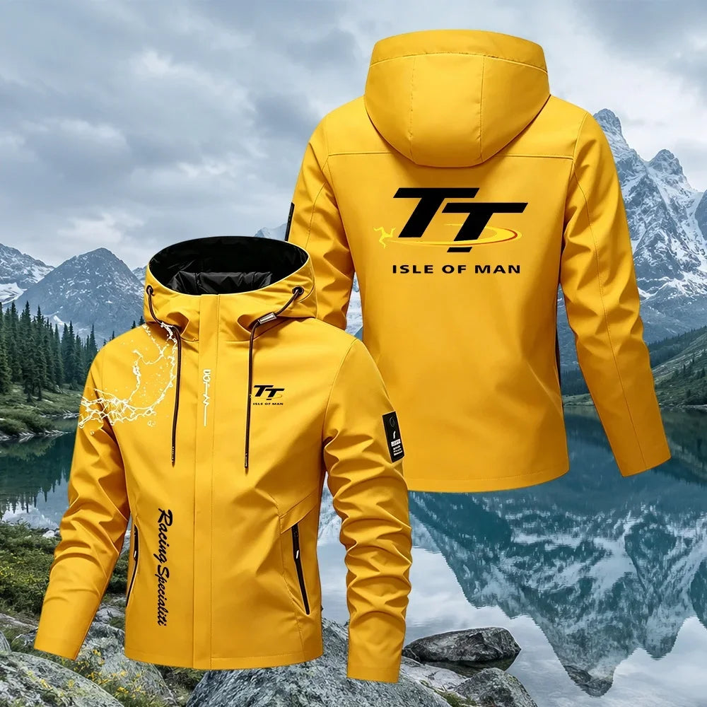 Men's Hooded Zip-Up Jacket