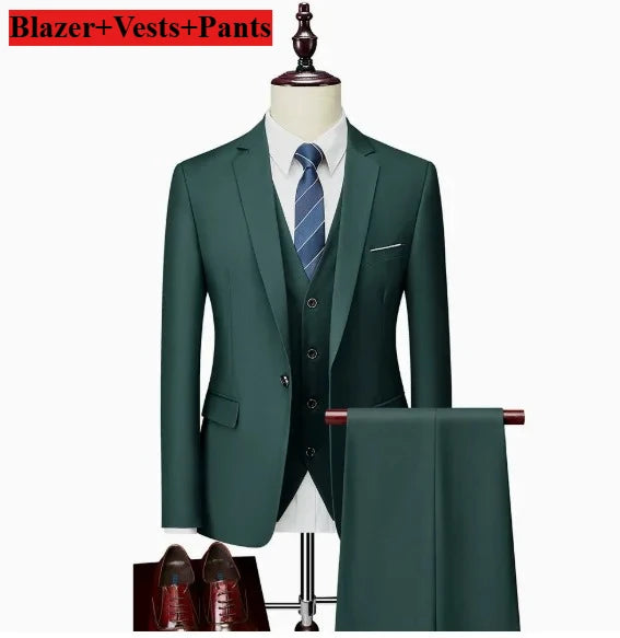 Men's British-Inspired Wedding Suit