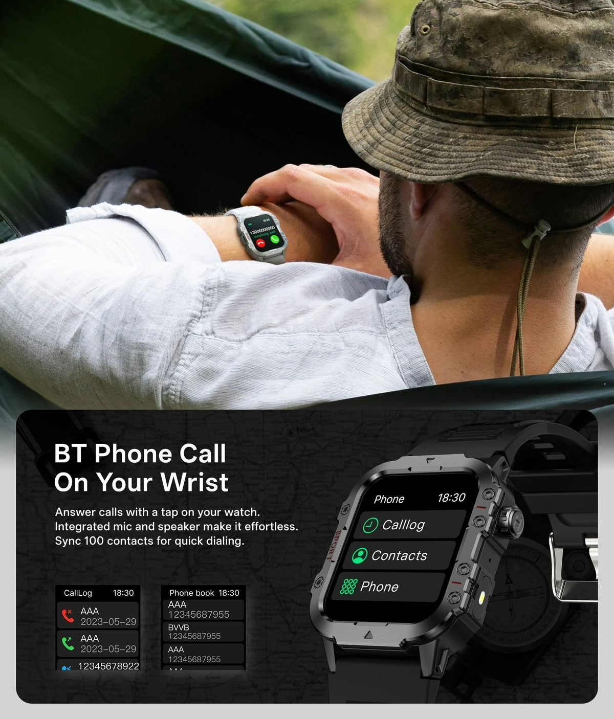 1.44-Inch Calling Smartwatch