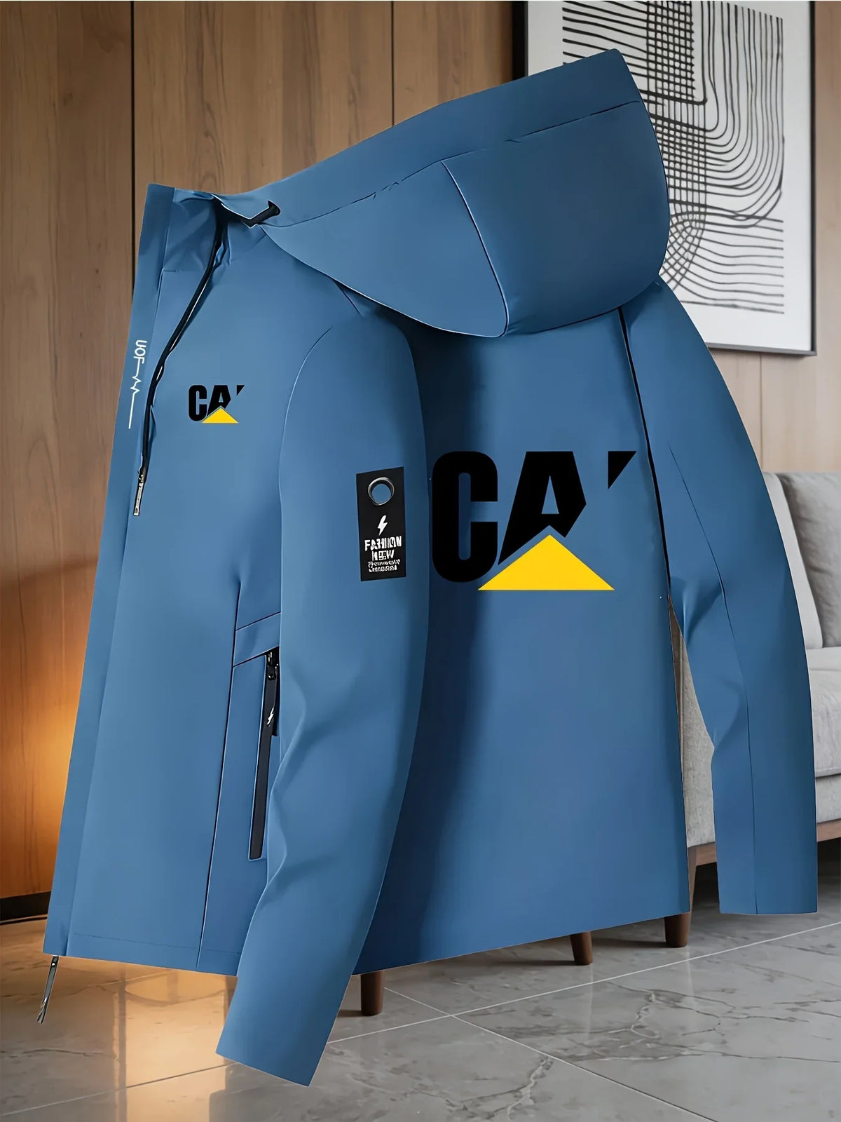Men's Casual Zip-Up Jacket
