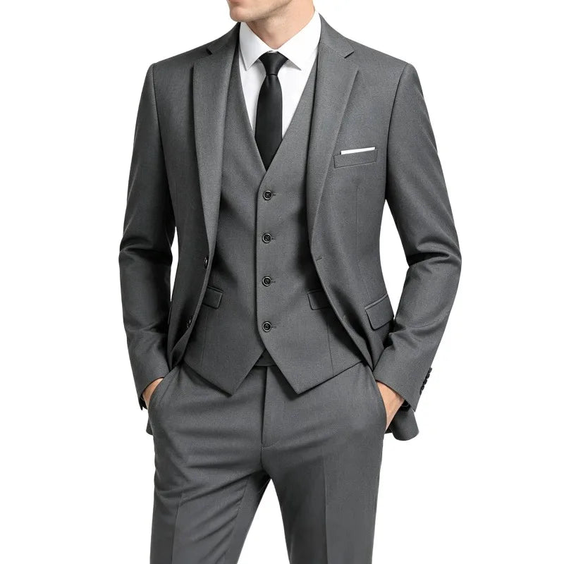 Men's Formal Suit — Two- and Three-Piece Options