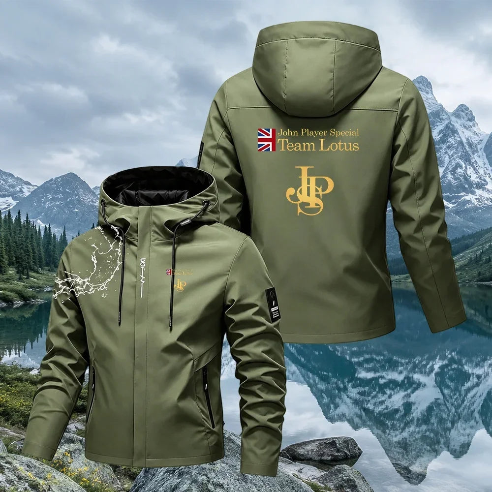 Men's Hooded Zip-Up Jacket