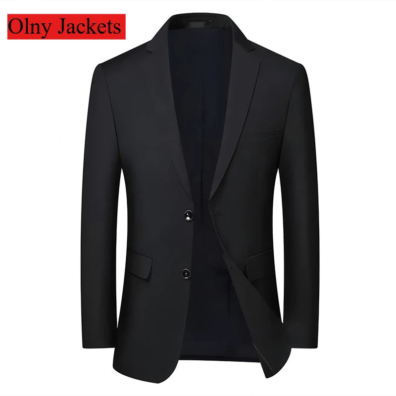 Men's Single-Breasted Three-Piece Suit