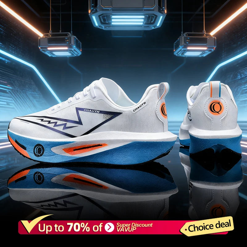 Unisex Breathable Lace-Up Sports Shoes