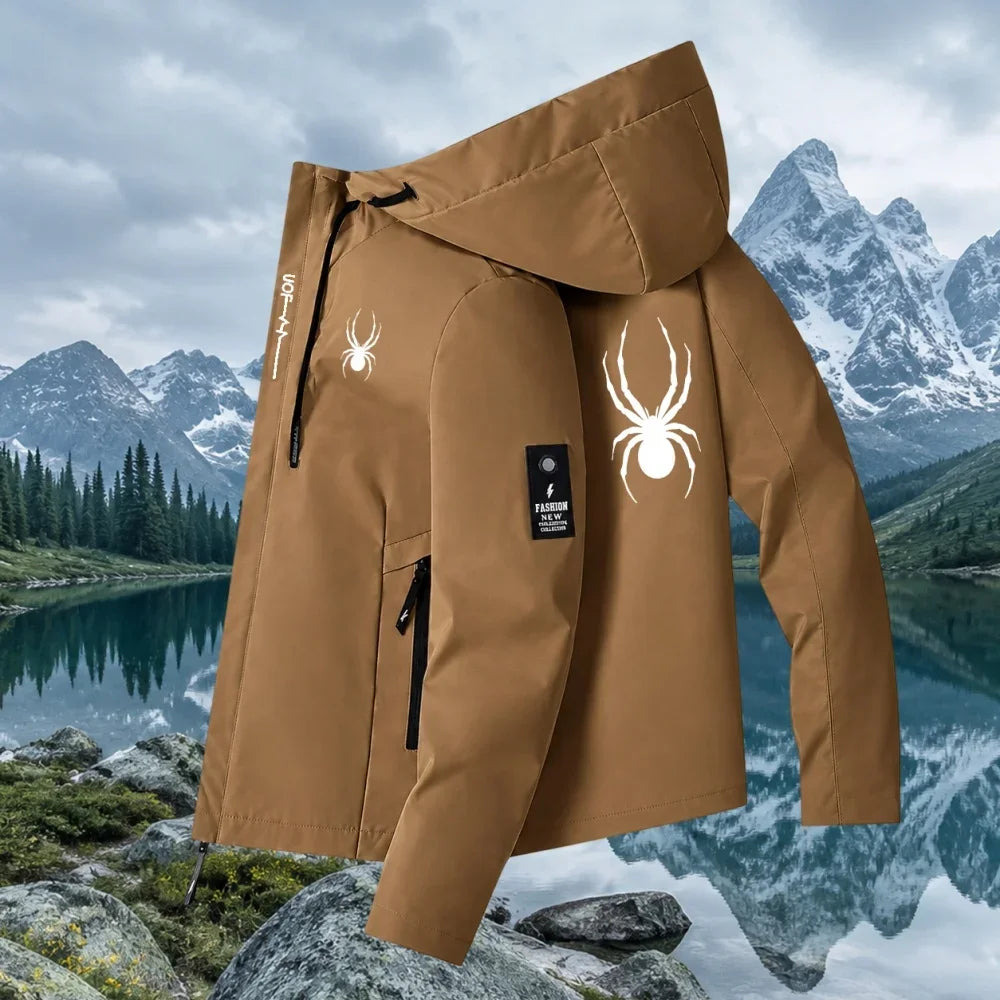 Men's Hooded Zip-Up Jacket