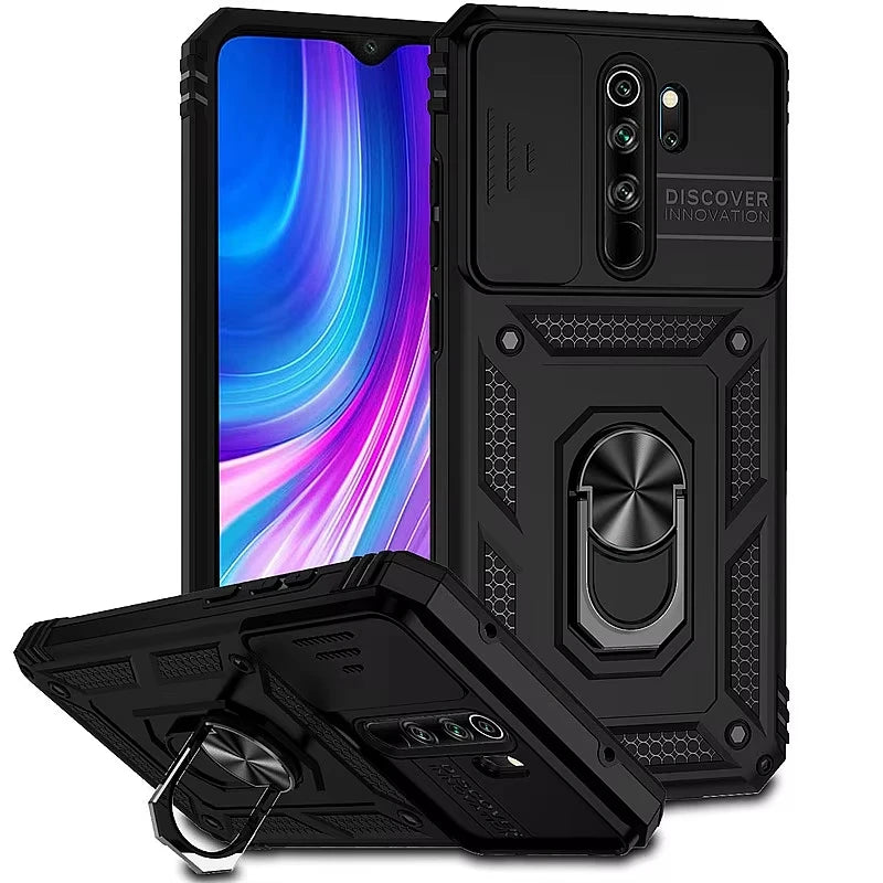 Kickstand Phone Case for Redmi 9C, Redmi 9C NFC, Redmi 9A, Redmi 10 4G, Redmi Note 9S, Redmi Note 9 Pro, Redmi Note 8 Pro, Redmi Note 10 Pro, Redmi 10A, Redmi 10C, Redmi Note 10 4G, Redmi Note 10S