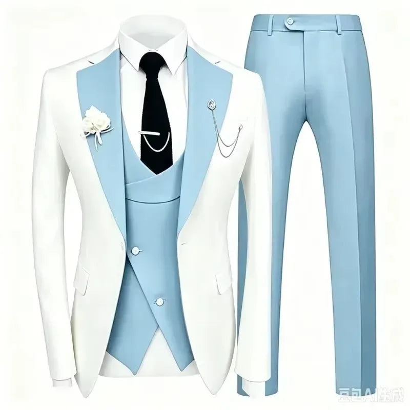Men's Three-Piece Formal Suit