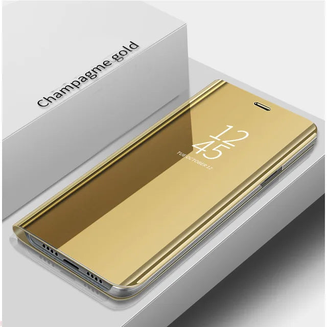 Mirror Flip Phone Case for Samsung Galaxy a51, a71, m40s