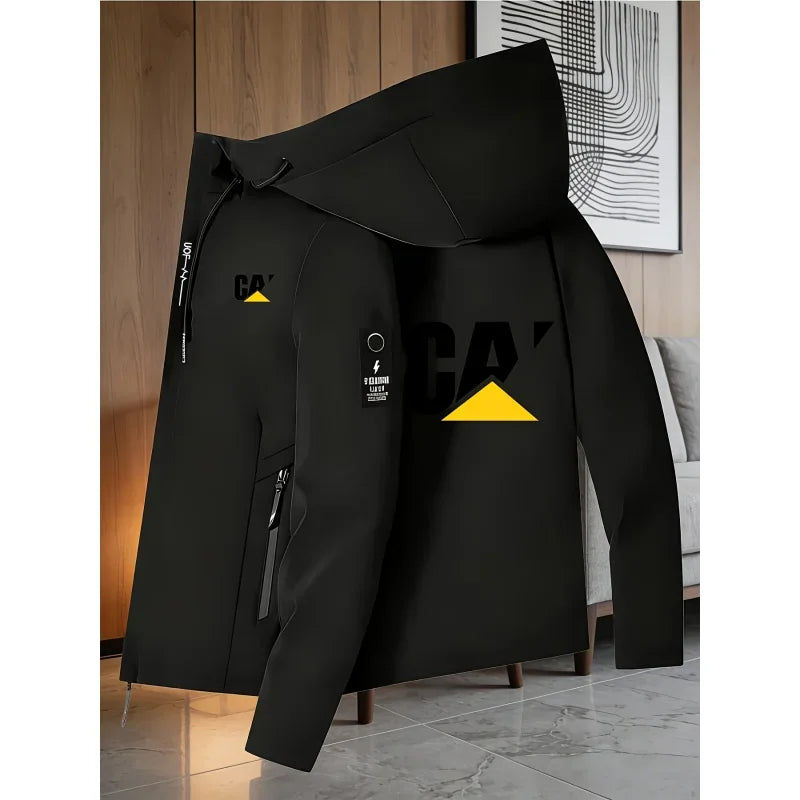 Men's Casual Zip-Up Jacket