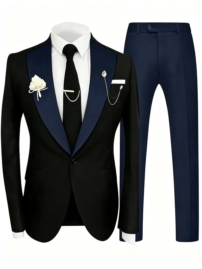 Men's Three-Piece Business & Occasion Suit