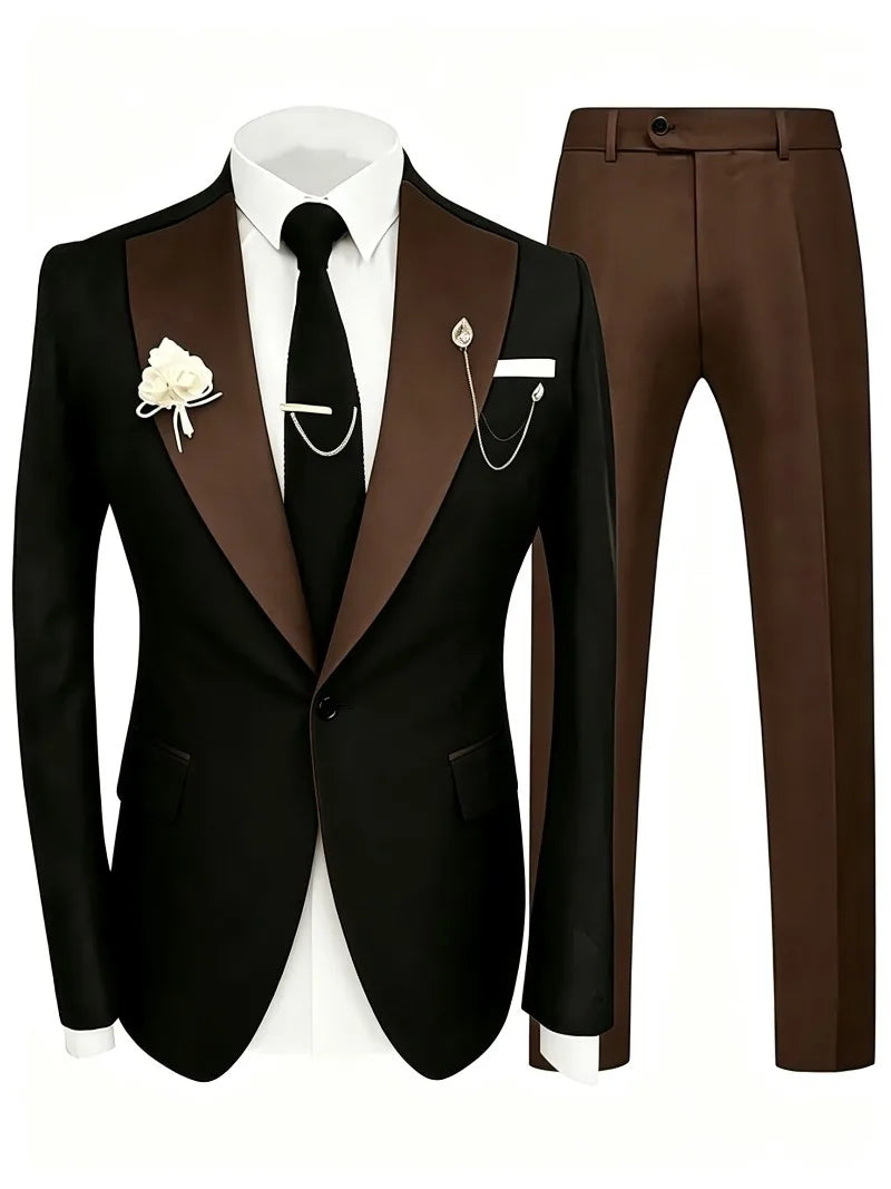 Men's Three-Piece Business & Occasion Suit