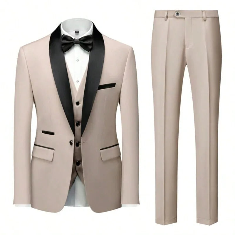 Men's Slim Fit Formal Suit & Blazer Options