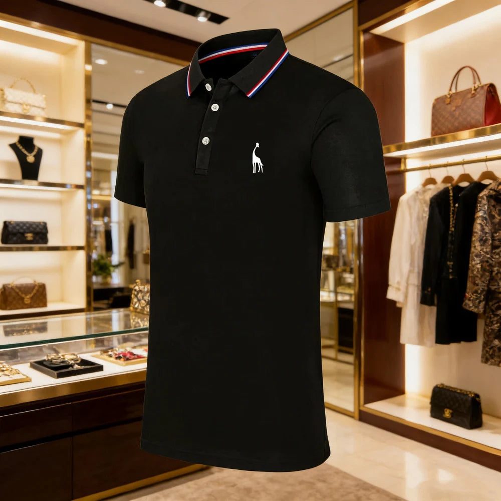 Men's Long-Sleeve Polo Shirt