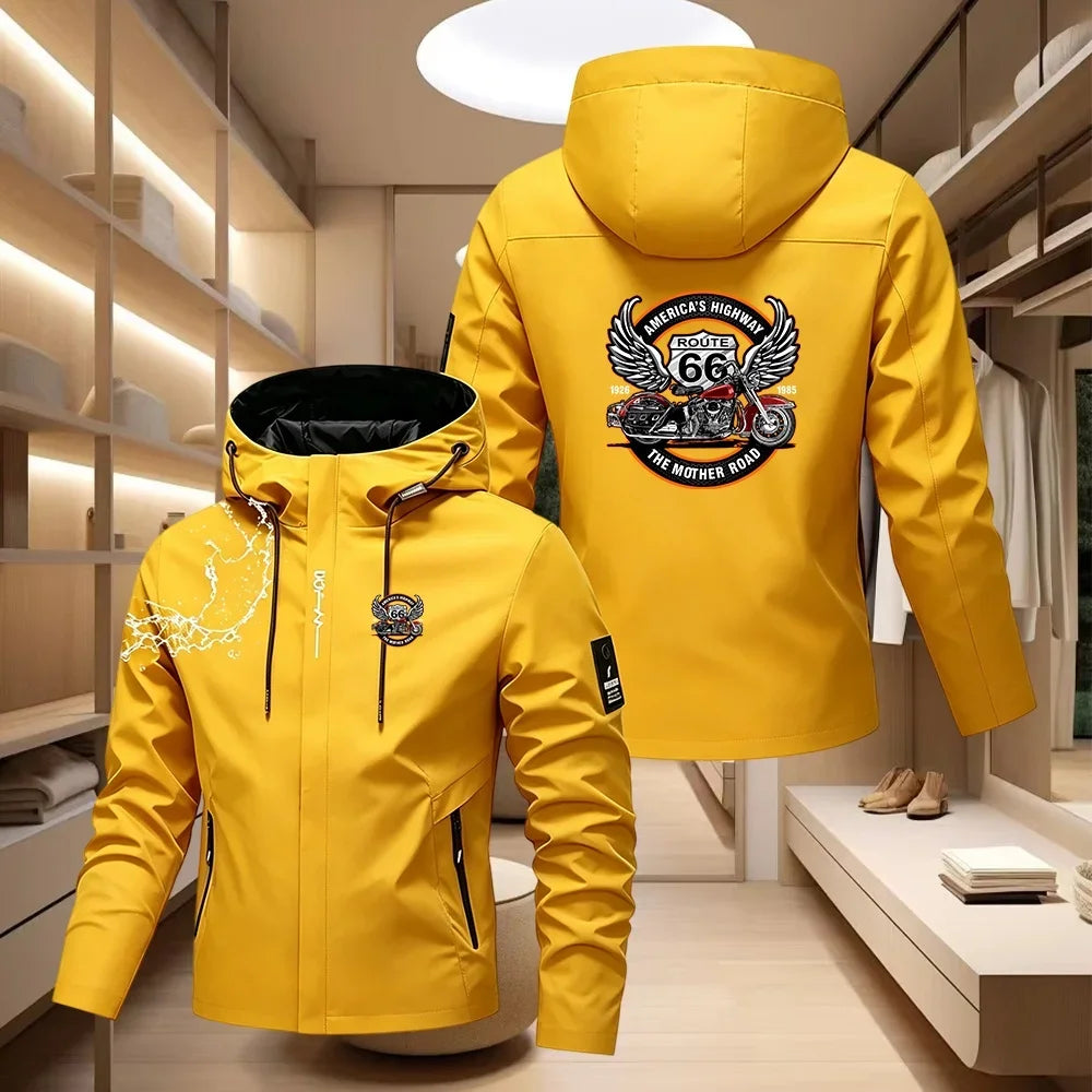 Men's Casual Zip-Up Jacket