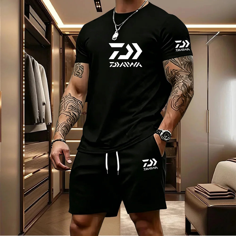 Men's Top & Shorts Set