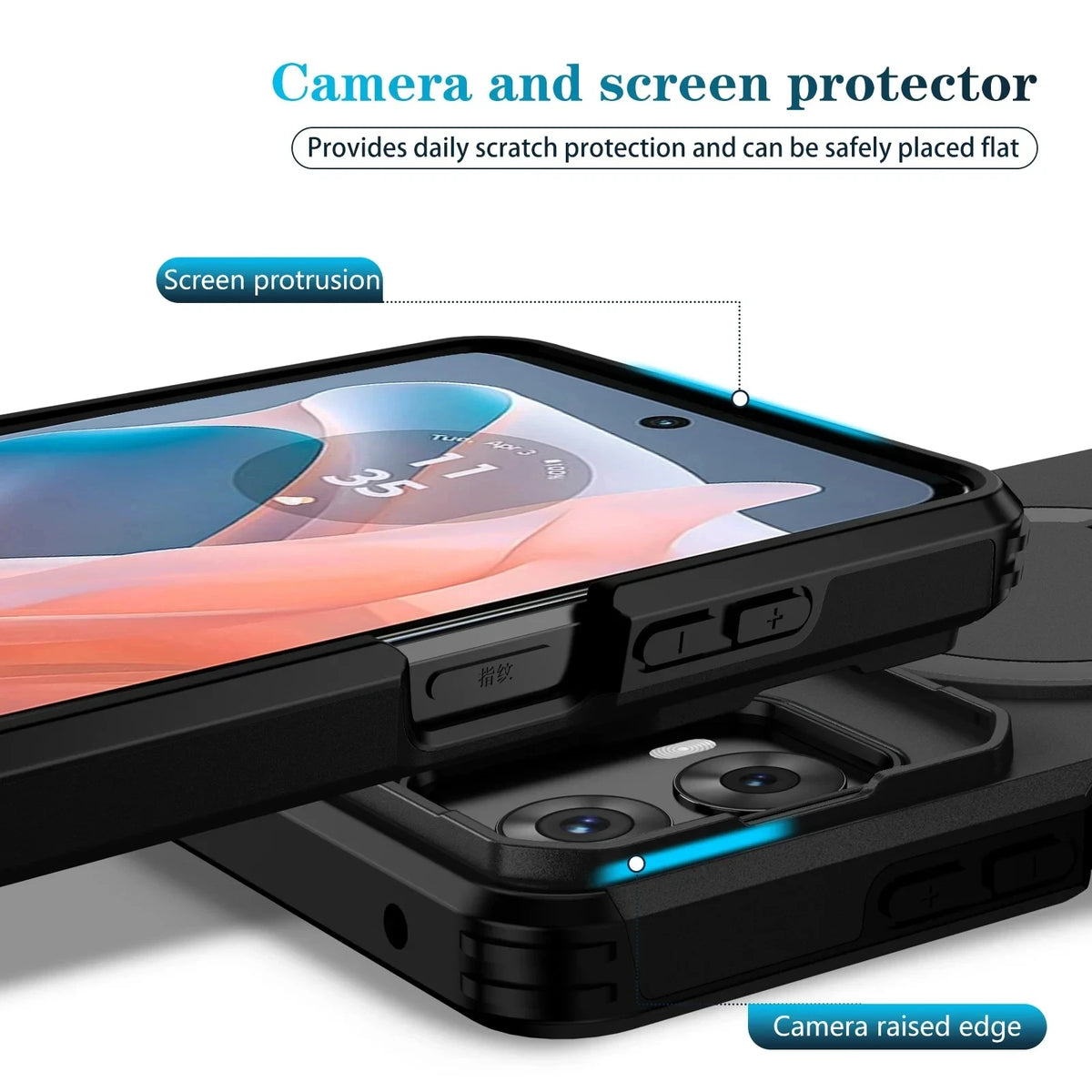 Camera Cover Phone Case for Motorola Motorola Moto G Play (2024), Motorola G Play (2025), Motorola Moto G Stylus 5G (2024), Motorola G 5G (2025), Motorola Moto G Power (2025), Motorola Moto G Power (2024), Motorola Moto G (2024) & More Models